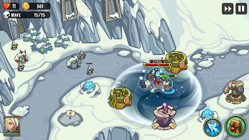 Empire Warriors: Tower Defense - Tangkapan Layar 3
