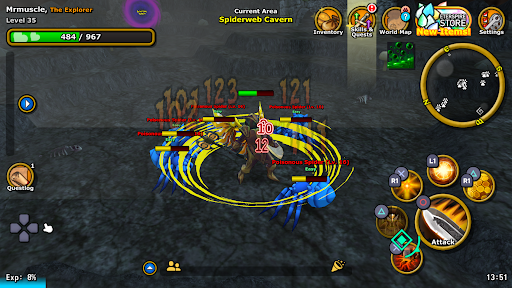 Eterspire - Cozy MMORPG - Tangkapan Layar 6