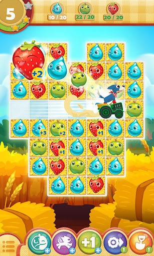 Farm Heroes Saga - Tangkapan Layar 7