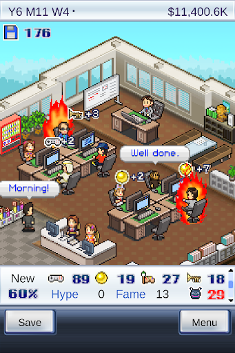 Game Dev Story - Tangkapan Layar 1