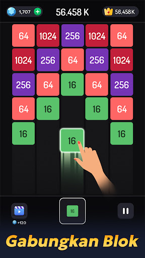 Game Gabung Angka 2048 - Tangkapan Layar 1