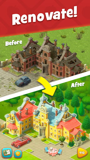 Gardenscapes 9.7.0 - Tangkapan Layar 5