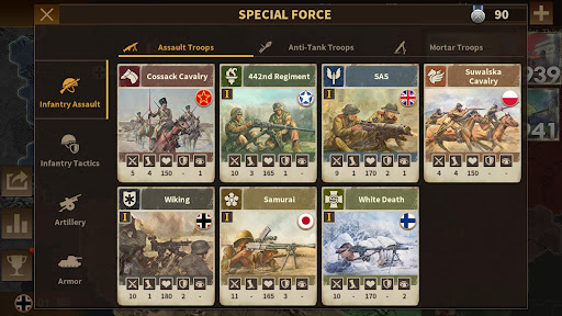 Glory of Generals 3 - WW2 SLG - Tangkapan Layar 6
