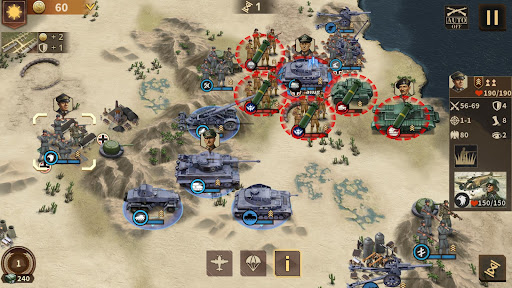 Glory of Generals 3 - WW2 SLG - Tangkapan Layar 7