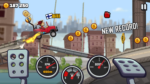 Hill Climb Racing 2 - Tangkapan Layar 1