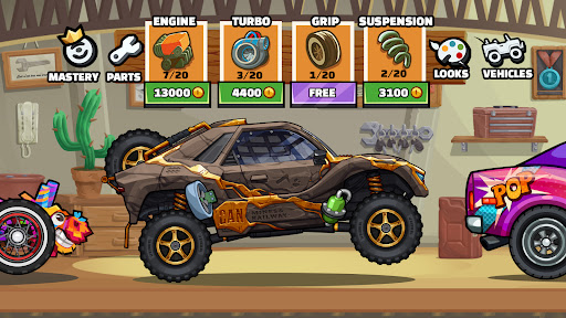 Hill Climb Racing 2 - Tangkapan Layar 2