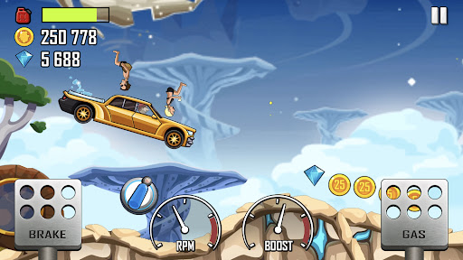 Hill Climb Racing - Tangkapan Layar 3