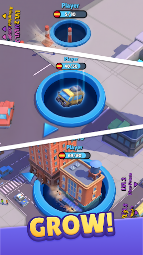 Hole.io - Tangkapan Layar 2