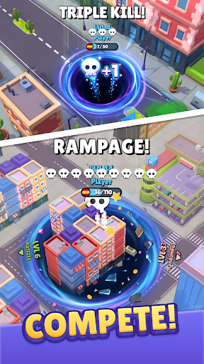 Hole.io - Tangkapan Layar 7