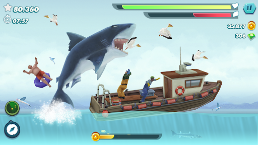 Hungry Shark Evolution - Tangkapan Layar 5