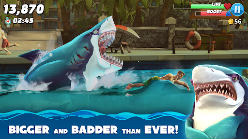 Hungry Shark World 7.9.1 - Tangkapan Layar 1