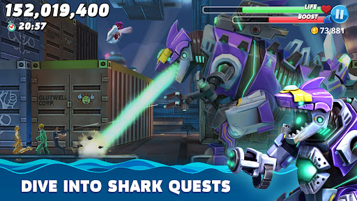 Hungry Shark World 7.9.1 - Tangkapan Layar 6