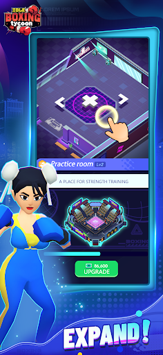 Idle Boxing Tycoon - Tangkapan Layar 3