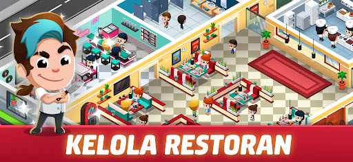 Idle Restaurant Tycoon - Tangkapan Layar 2