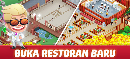 Idle Restaurant Tycoon - Tangkapan Layar 4
