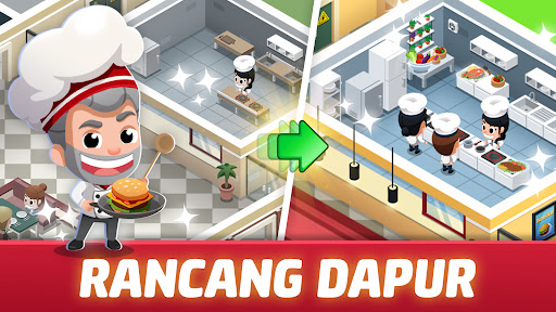 Idle Restaurant Tycoon - Tangkapan Layar 8