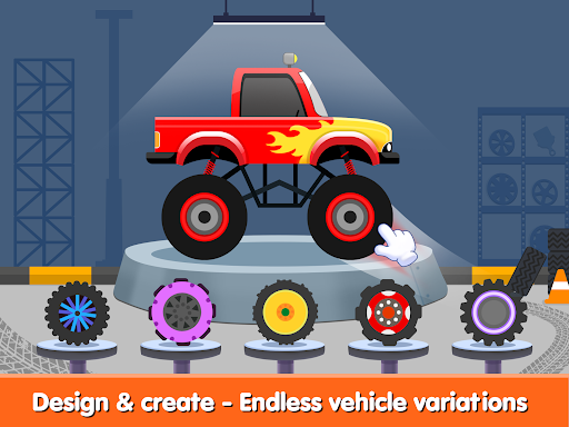 Kids Monster Truck Games 2+ - Tangkapan Layar 6