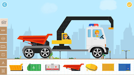 Labo Permainan Brick Car2 Kid - Tangkapan Layar 1