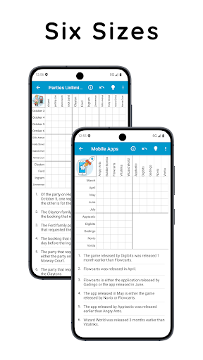 Logic Grid Puzzles: Brain Game - Tangkapan Layar 5