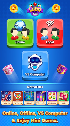 Ludo Buzz: Multipemain Offline - Tangkapan Layar 2