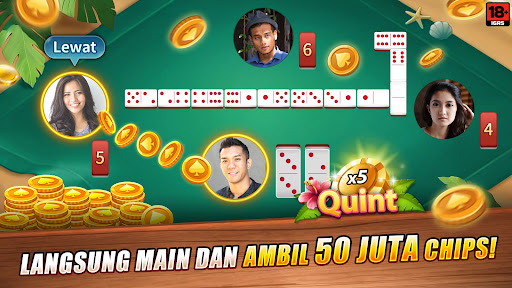 LUXY Domino Gaple QiuQiu Poker - Tangkapan Layar 1
