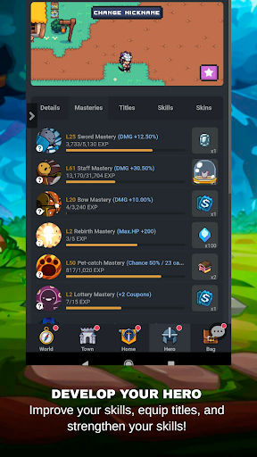 Mana Storia - Pixel MMORPG - Tangkapan Layar 3