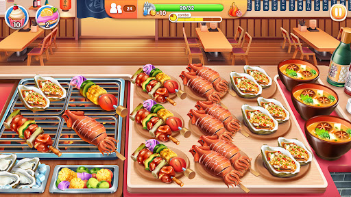 Masakan Saya: Game Chef Fever - Tangkapan Layar 4
