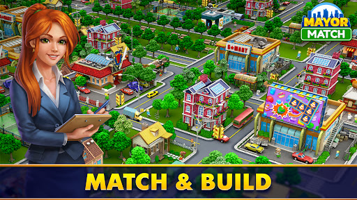 Mayor Match building & match-3 - Tangkapan Layar 5