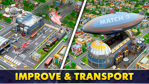 Mayor Match building & match-3 - Tangkapan Layar 7