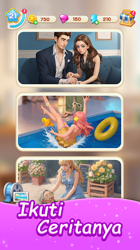 Merge Fashion: Romance Story - Tangkapan Layar 3