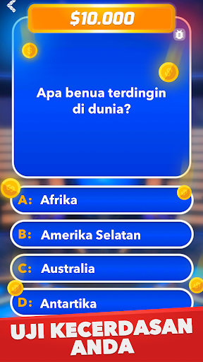 Millionaire - Kuis & Trivia - Tangkapan Layar 1