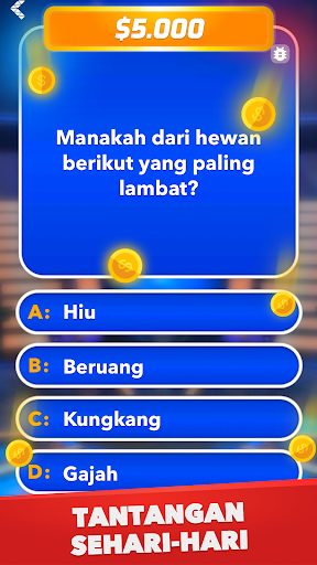Millionaire - Kuis & Trivia - Tangkapan Layar 2