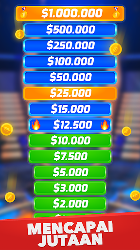Millionaire - Kuis & Trivia - Tangkapan Layar 3