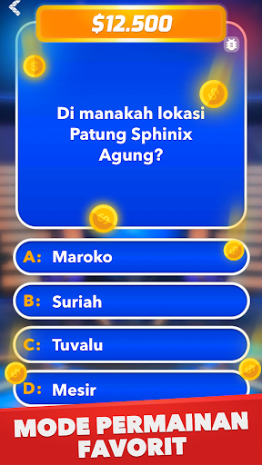Millionaire - Kuis & Trivia - Tangkapan Layar 8