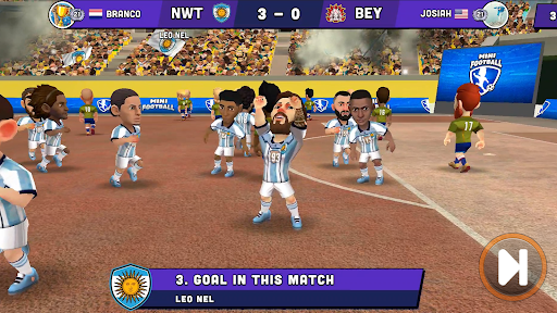 Mini Football - Game Bola - Tangkapan Layar 6
