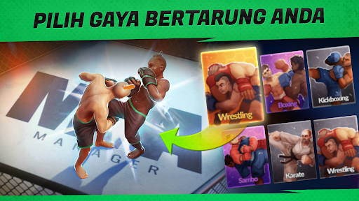 MMA Manager 2: Ultimate Fight - Tangkapan Layar 4