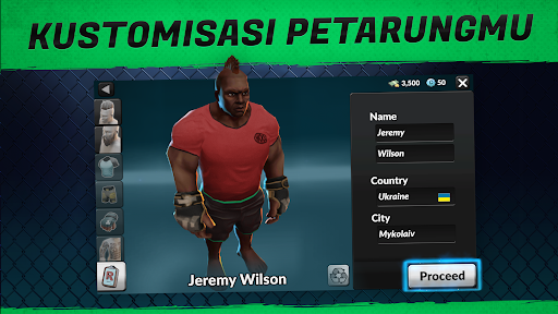 MMA Manager 2: Ultimate Fight - Tangkapan Layar 6