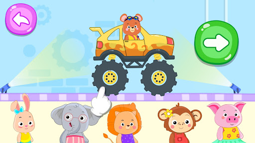 Monster Truck Kids Car Games - Tangkapan Layar 8