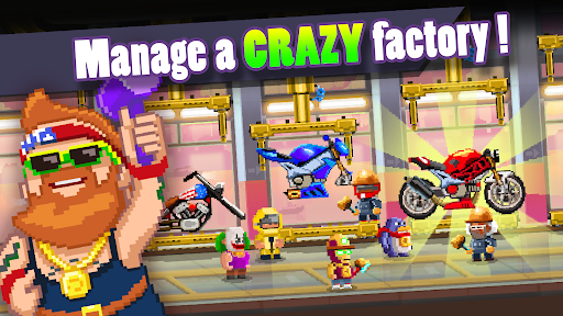 Motor World: Bike Factory - Tangkapan Layar 1