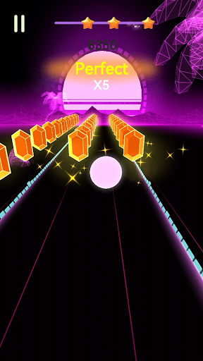 Music Ballz Hop: Rhythm Game - Tangkapan Layar 5