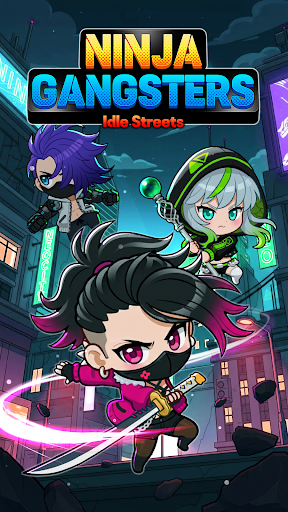 Ninja Gangsters: Idle Streets - Tangkapan Layar 1