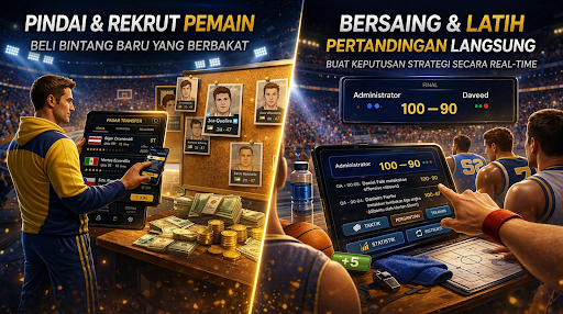 Online Basketball Manager - Tangkapan Layar 2