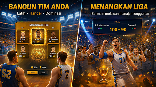 Online Basketball Manager - Tangkapan Layar 7