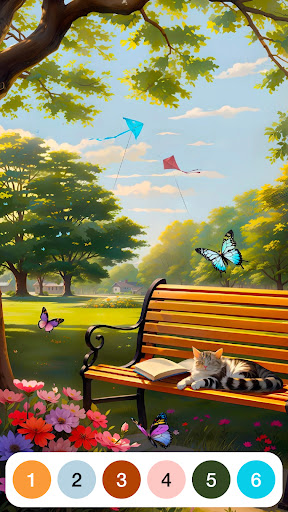 Paint by Number: Coloring Game - Tangkapan Layar 5