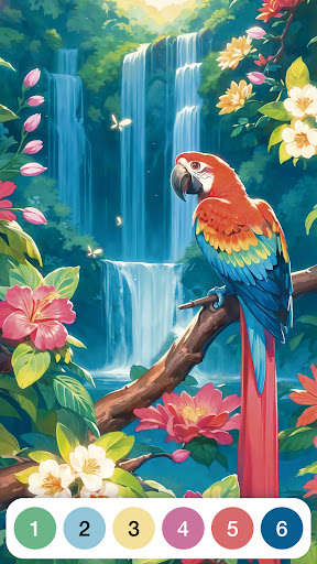 Paint by Number: Coloring Game - Tangkapan Layar 6