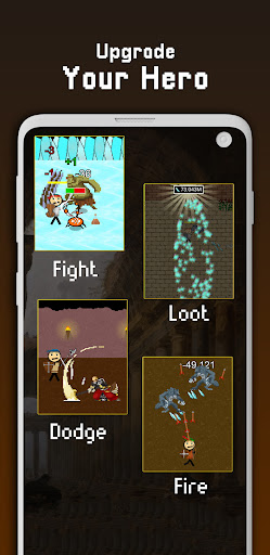 Penjelajah Dungeon RPG - Tangkapan Layar 1
