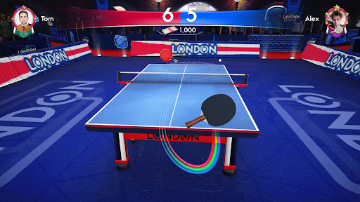 Ping Pong Fury - Tangkapan Layar 1