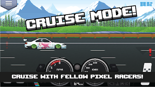 Pixel Car Racer - Tangkapan Layar 4