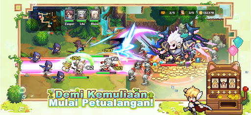 Pixel Heroes: Emond Saga - Tangkapan Layar 5