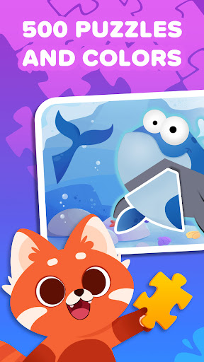 Puzzle Coloring Book for Kids - Tangkapan Layar 7